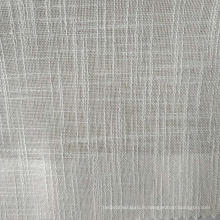 Fabricant à chaud Vendre un nouveau tissu d&#39;ameublement rideau avec 100% polyester polyester en lin CC2027 Échantillon de livre CC2027-015